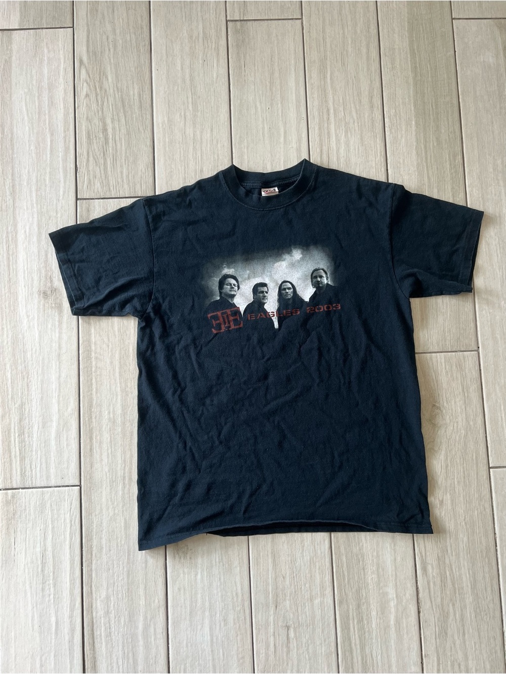 Eagles Farewell Tour 2003 Vintage Y2K Black T Shirt Men Size Large